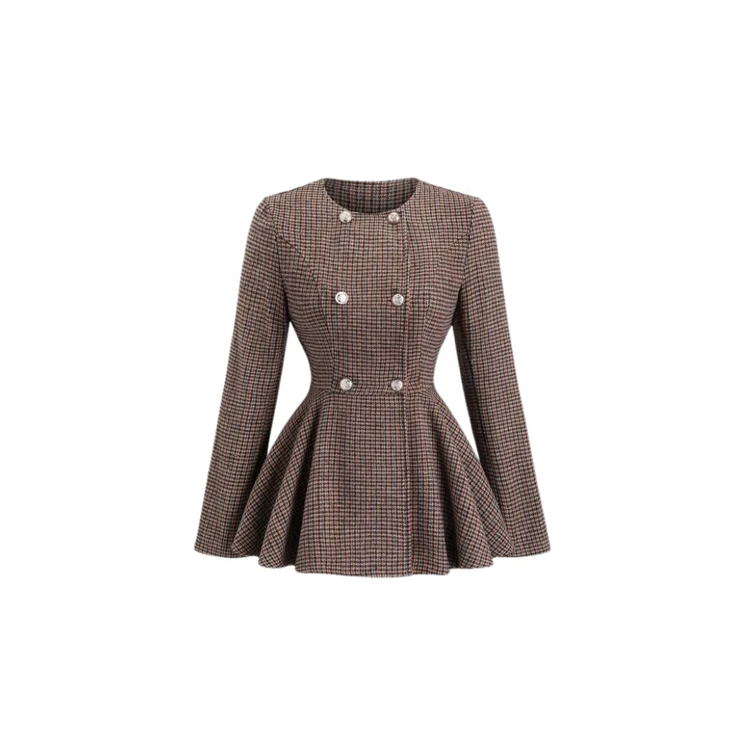 Karierter Blazer